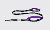 Double handle reflective leash Purple